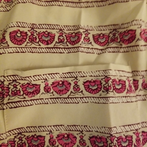 by Langley McKinney sleeveless silk Henley - Picture 6 of 6